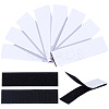 46Pairs Self-adhesive Nylon with Polyester Hook and Loop Tapes DIY-CY0003-66A-7