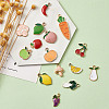 Alloy Enamel Pendants ENAM-CD0001-06-12