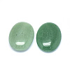Natural Green Aventurine Oval Palm Stone LS-G-P415-55A-2