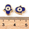 Rack Plating Brass Beads KK-H486-03G-02-3