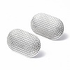 Non-Tarnish 304 Stainless Steel Stud Earring Findings STAS-F286-19P-1