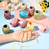 10 Rolls 10 Colors Raffia Natural Rope OCOR-TA0002-25-6