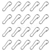 201 Stainless Steel Keychain Clasp Findings STAS-YW0001-79-1