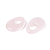 Natural Rose Quartz Pendants G-N361-06A-2