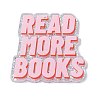 Reading Theme Printed Acrylic Pendants OACR-E042-02E-1