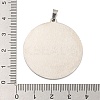 304 Stainless Steel Pendants STAS-M067-03P-3
