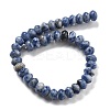 Natural Blue Spot Jasper Beads Strands G-P559-A15-01-3