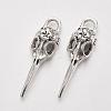 Tibetan Style Alloy Pendants TIBEP-Q043-279-RS-1