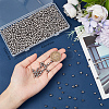 1200Pcs 3 Style 304 Stainless Steel Beads STAS-BBC0003-60P-3