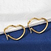 201 Stainless Steel Hoop Earrings EJEW-I245-27F-1