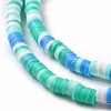 Handmade Polymer Clay Beads Strands CLAY-R089-3mm-005-4