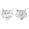 Brass Filigree Animal Pendants KK-G468-37P-1