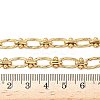 Ion Plating(IP) 304 Stainless Steel Oval Links Necklace for Women NJEW-B107-07G-01-5