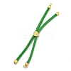 Nylon Cords Bracelet Makings Fit for Connector Charms AJEW-P116-01G-17-2