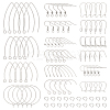 304 Stainless Steel & 316 Surgical Stainless Steel Earring Hooks & Earring Hooks & Jump Rings STAS-UN0002-89P-1