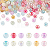 Mega Pet 480Pcs 12 Style Crackle Acrylic Beads FIND-MP0001-06-1