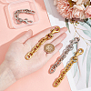 4Pcs 2 Colors Alloy Bag Extension Chains FIND-UN0003-16-4