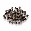 Antique Bronze Color Textured Round Beads X-EC247-NFAB-1