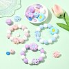 30Pcs Food Grade Eco-Friendly Silicone Beads SIL-FS0001-26B-8