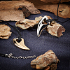 DICOSMETIC DIY 3D Fangtooth Shape Pendant Necklace Making Kit DIY-DC0001-67-5