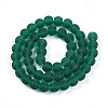 Transparent Glass Beads Strands GLAA-T032-T8mm-MD21-2