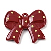 Opaque Acrylic Enamel Big Pendants OACR-B036-13A-1