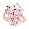 Luminous & Printed Opaque Acrylic Beads LACR-G050-01C-4