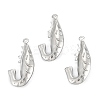 Non-Tarnish 316 Surgical Stainless Steel Pendants LS-STAS-C026-04P-1
