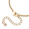 2.5MM 304 Stainless Steel Curb Chain Bracelet Making AJEW-JB01452-4