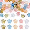 40Pcs 4 Colors Opaque Resin Beads RESI-TA0005-46-1