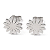 Non-Tarnish 304 Stainless Steel Stud Earrings EJEW-B022-07P-1
