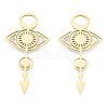 201 Stainless Steel Pendants STAS-N090-LA949-2-1