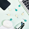 4Pcs 2 Colors Plastic Mobile Dustproof Plugs HJEW-CN00014-3