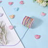 Segment Dyed Round Polyester Elastic Cord OCOR-WH20018-35A-3