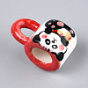 Handmade Porcelain Panda Mug Cup Decoration PORC-T133-23-3