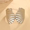 304 Stainless Steel Cuff Bangles for Women BJEW-G750-01P-1