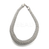 304 Stainless Steel Link Chain Necklaces STAS-M001-18P-1