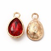 Faceted Glass Rhinestone Pendants GLAA-I051-A21-1