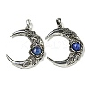 Natural Lapis Lazuli Pendants G-P547-04AS-08-1