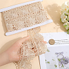4.7~5Yards Cotton Shell Shaped Flower Lace Ribbon OCOR-GF0003-95B-3