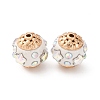 Handmade Resin Indonesia Round Beads IPDL-P005-22KCG-02-1
