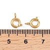 304 Stainless Steel Spring Gate Rings X-STAS-P437-11G-3