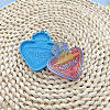 Heart Perfume Bottle with Word BOYS TEARS Pendant Silicone Molds LS-DIY-M034-24-1