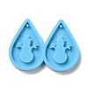 DIY Teardrop with Snowman Pendants Silicone Molds LS-DIY-D060-28-1