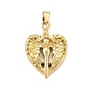 Goddess with Wing 304 Stainless Steel Pendants STAS-M121-04G-1