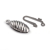 Non-Tarnish 304 Stainless Steel Box Clasps LS-STAS-H151-16P-4