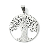 Non-Tarnish 201 Stainless Steel Pendants STAS-U003-21A-P-1