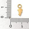 Ion Plating(IP) 304 Stainless Steel Enamel Charms STAS-G351-06G-01-3