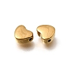 Valentine's Day 304 Stainless Steel Spacer Beads STAS-L315-075G-07-2