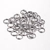 Tarnish Resistant 304 Stainless Steel Open Jump Rings LS-STAS-D438-05-1